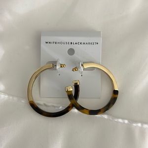 White House Black Market Hoop Earrings